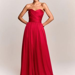 Strapless Elegant Maxi Dress